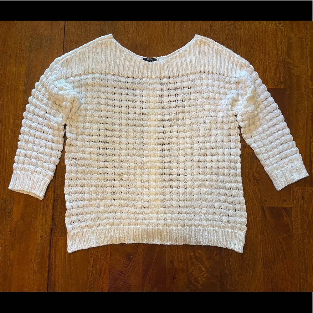 Off white sweater
